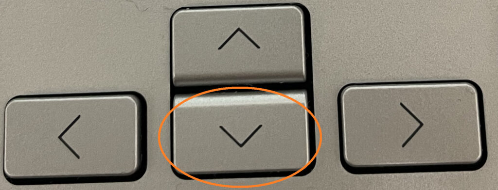ファンクションキーの切り替え方法 HP